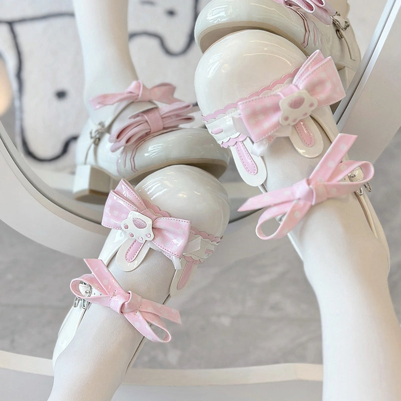 Kawaii Sweet Style Round Toe Lolita Shoes