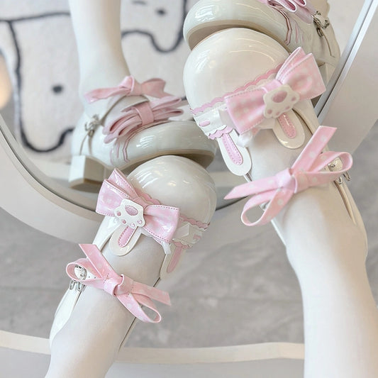 Kawaii Sweet Style Round Toe Lolita Shoes