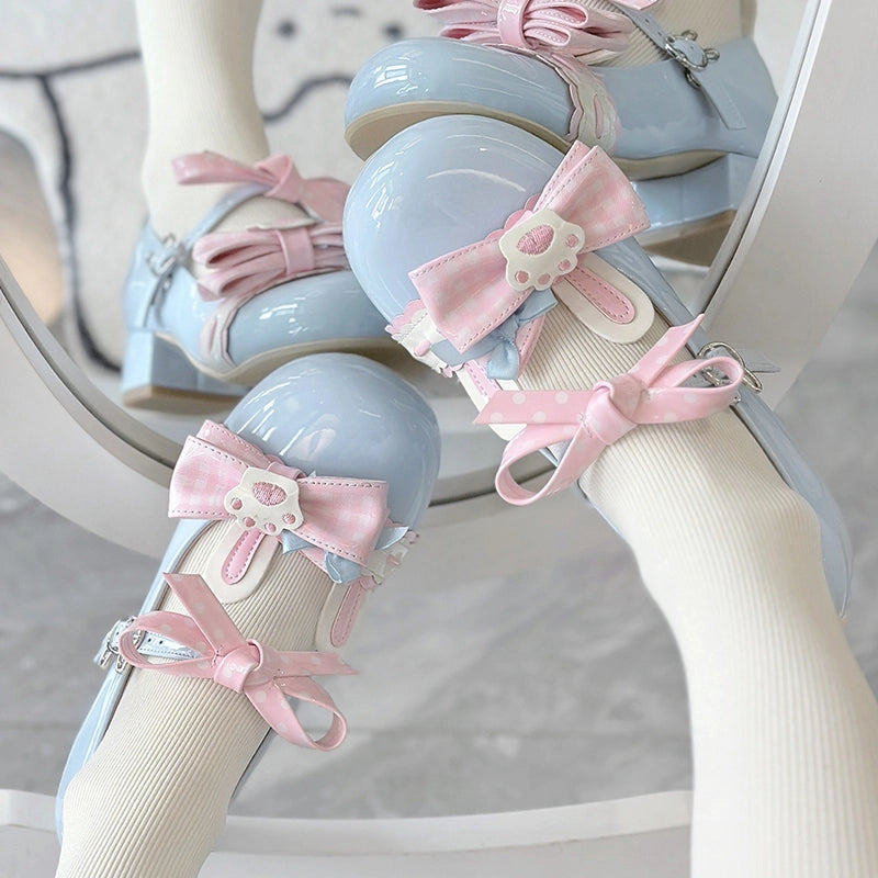 Kawaii Sweet Style Round Toe Lolita Shoes