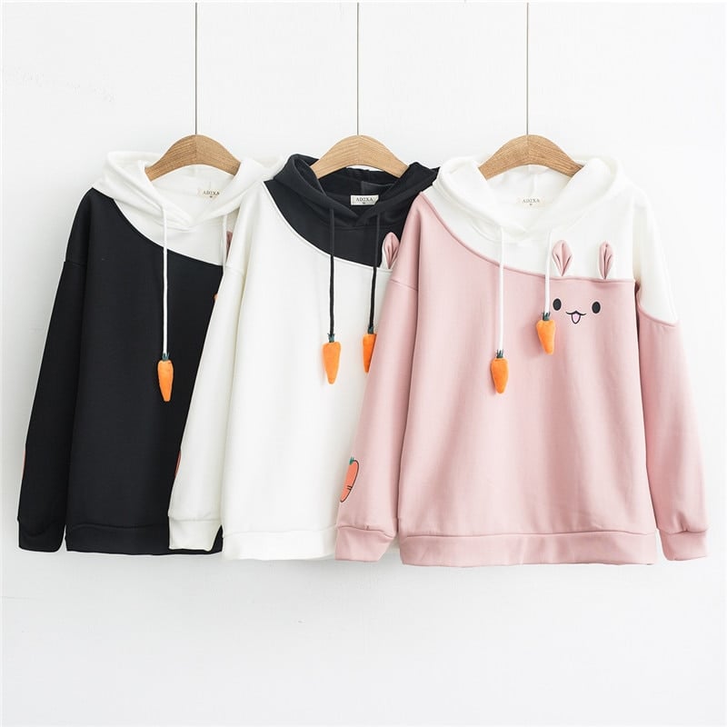 Carrot Bunny Hoodie