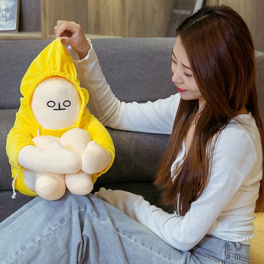 Kawaii Banana Man Plush