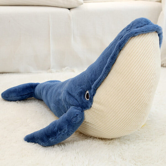 Cute Large Whale Plush Toy