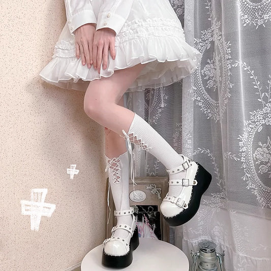 Japanese Sweet Girl Style Thick-soled Lolita Shoes