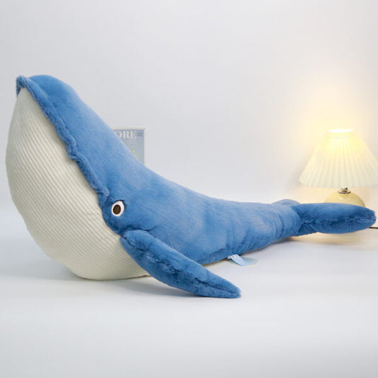 Cute Large Whale Plush Toy