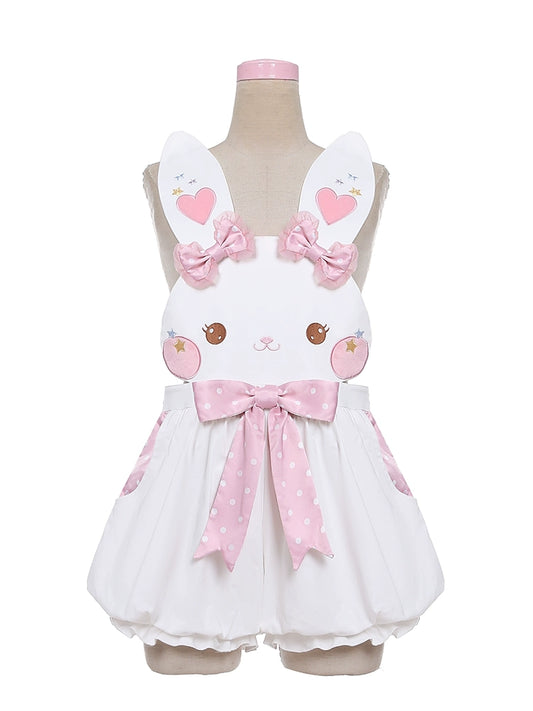 Kawaii Soft Girl Style Overalls