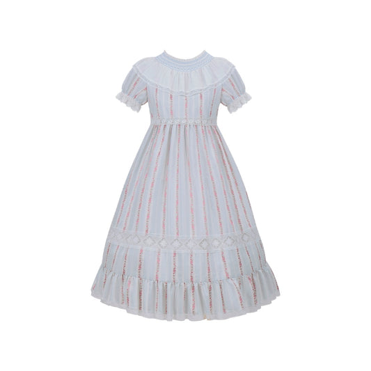 Summer White Doll Style Lolita OP Dress