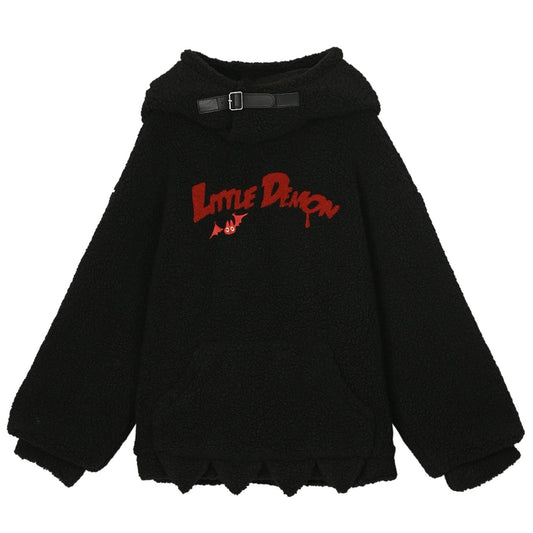 Kawaii Halloween Style Black Sweatshirt