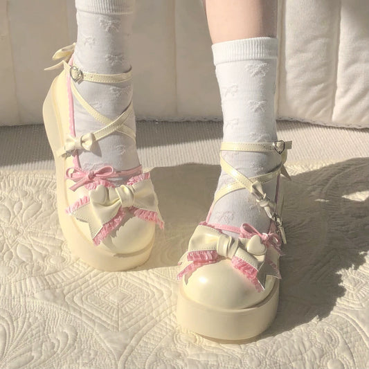 Kawaii Japanese Sweet Thick-soled Lolita Shoes