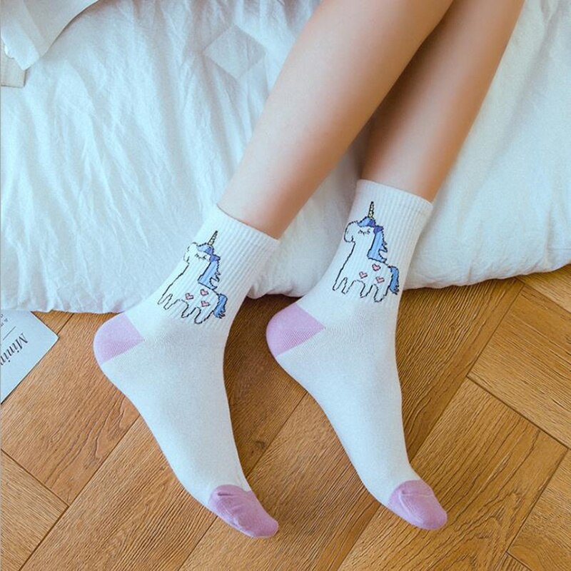 Kawaii Unicorn Socks