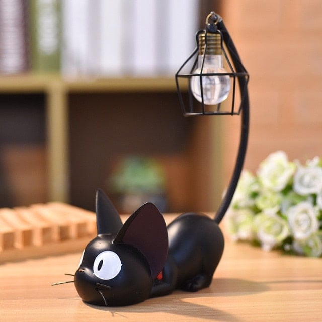 Kawaii Black Cat Lamp