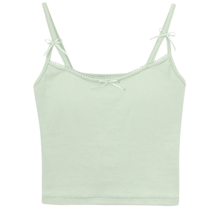 Summer Dopamine Style Solid Color Vest