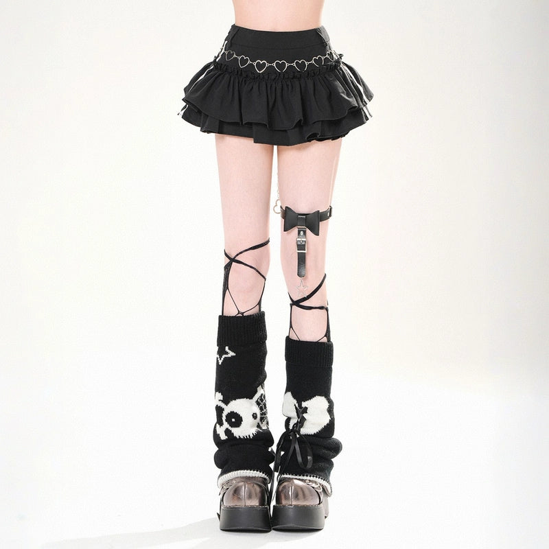 Summer French Black Cake Skirt