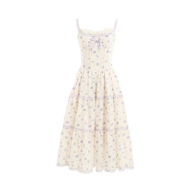 Summer Sweet Girl Style Floral Dress