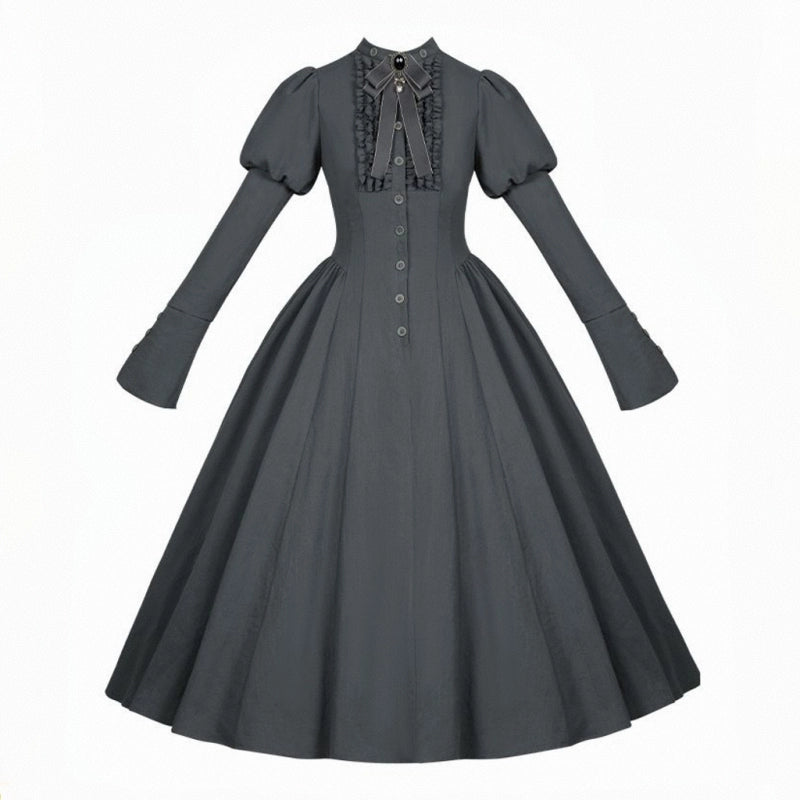 Sweet Girl Style Gray Lolita Dress