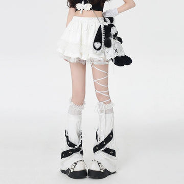 Sweet Style White Lace Tutu Skirt