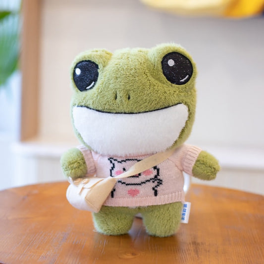 Cute Big Eyes Frog Plush  Toy