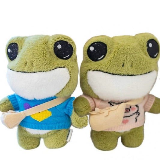 Cute Big Eyes Frog Plush  Toy