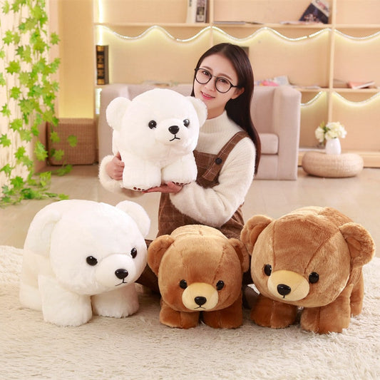 Kawaii Polar Bear Plush Toy