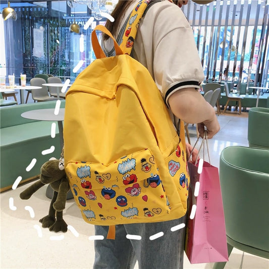 Kawaii Sesame Street Backpack