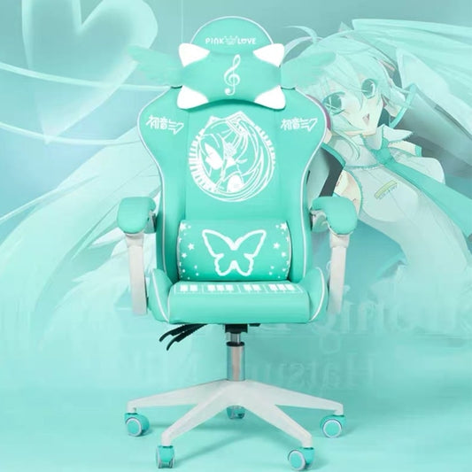 Kawaii Pink Love Anime Gaming Chair