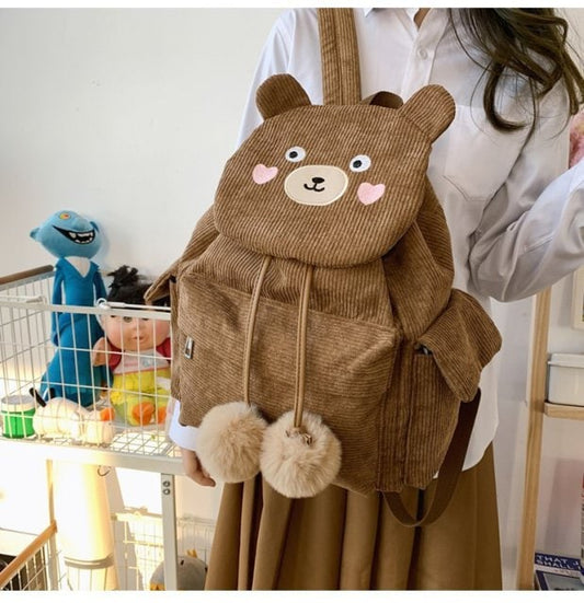 Kawaii Sweet Cartoon Bear Backpack