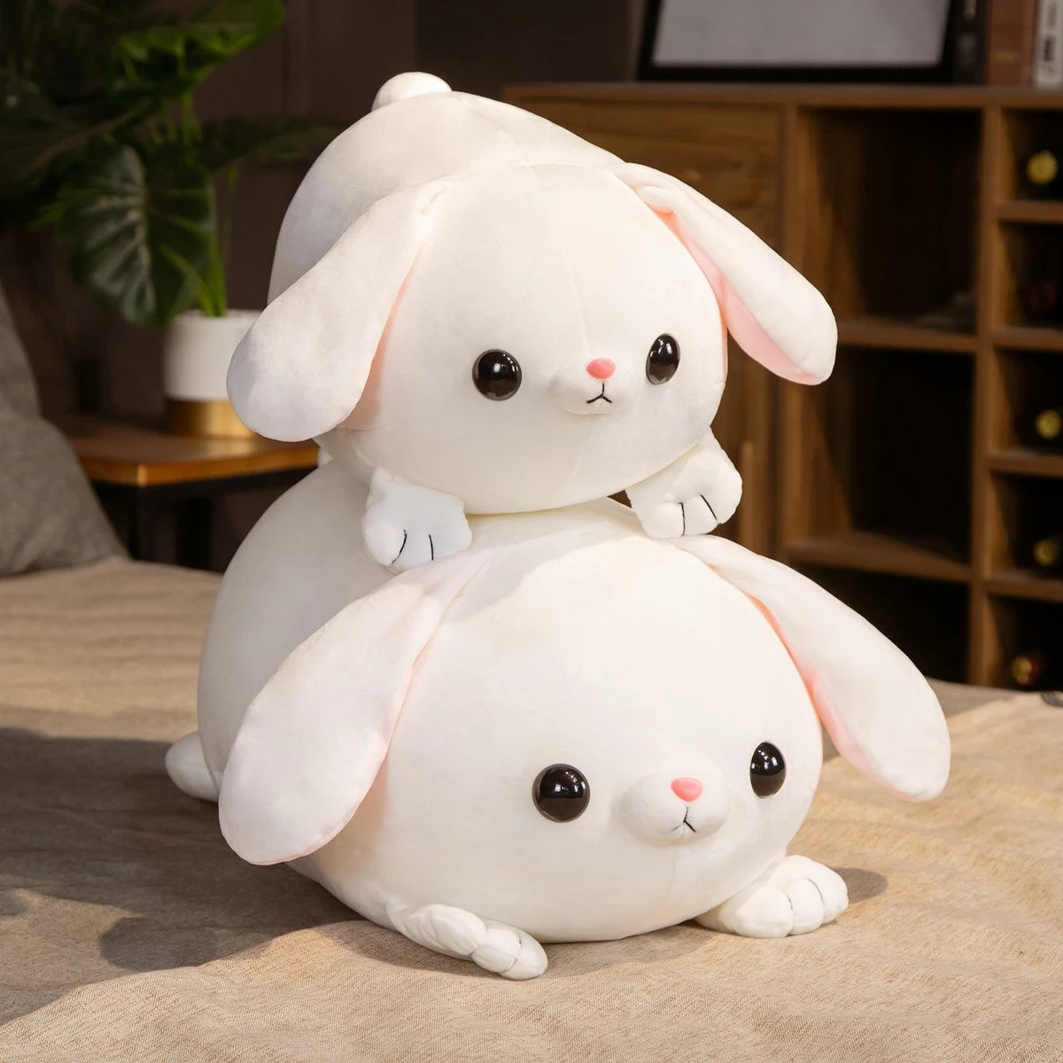 Kawaii Giant Sleeping Bunny Plushie main image 1