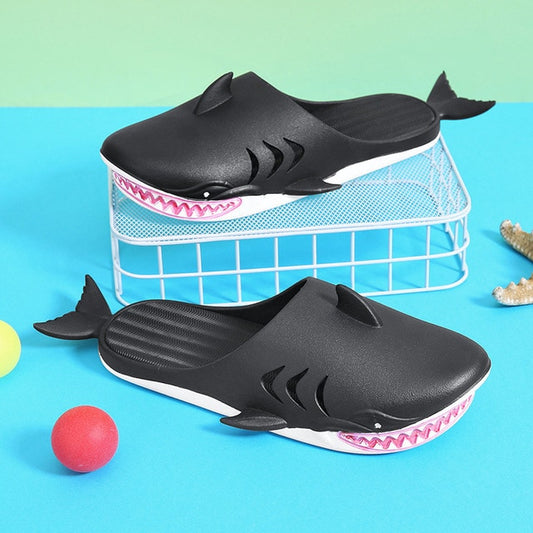 Cartoon Shark Slide Sandal