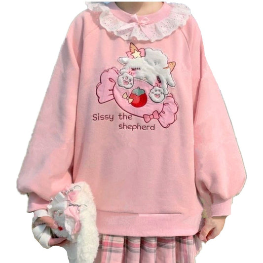 Sissy The Shepherd Kawaii Pullover