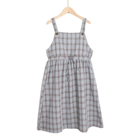 Kawaii Plaid Fashion Pinafore Summer Dress