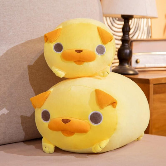 Kawaii Yellow Pug Plushies Toys