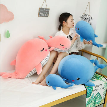 Kawaii Whale Plush Toys