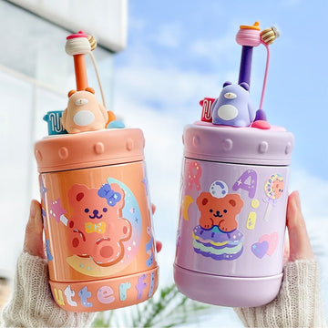 Cute Bear Hot Drink Cup 370ml