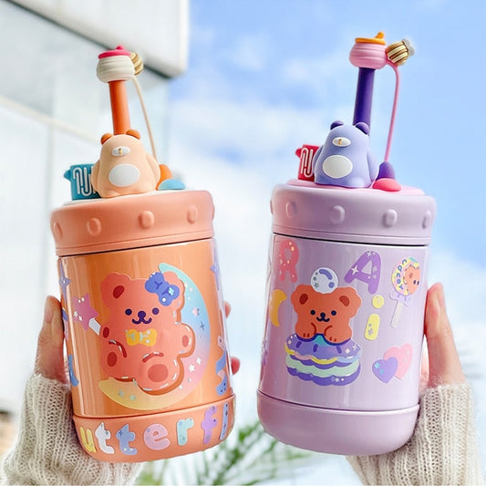 Cute Bear Hot Drink Cup 370ml