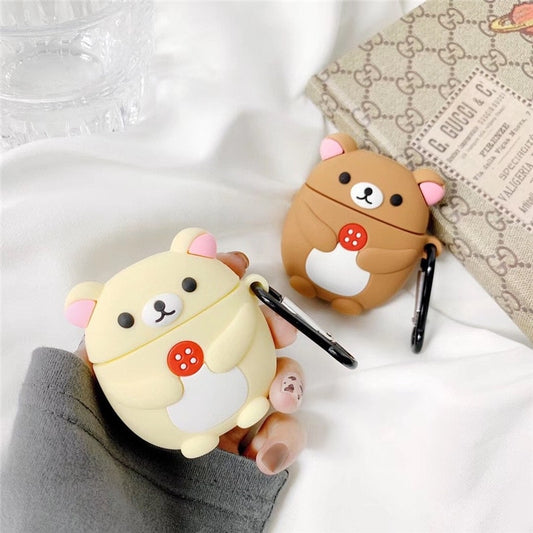 Kawaii Cartoon Rilakkuma AirPods Case