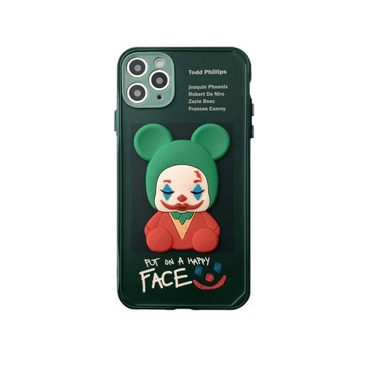 Cartoon Clown Green iPhone Case
