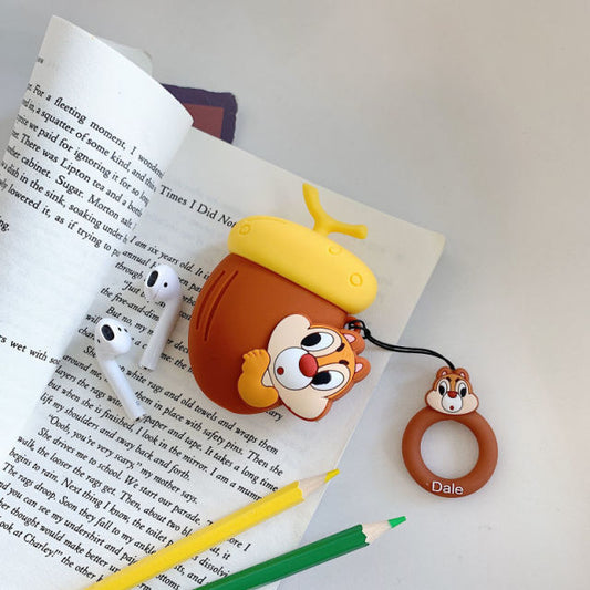 Cartoon Squirrel Airpods Case