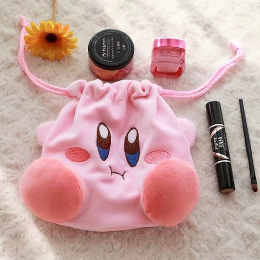 Kawaii Kirby Drawstring Bag