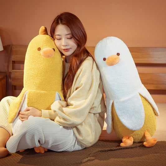 Fluffy Banana Duck Crew Plushies