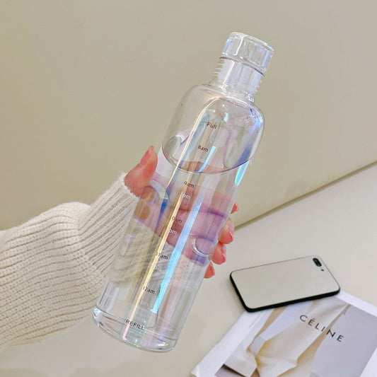 Korean Simple Style Glass Bottle 500ml