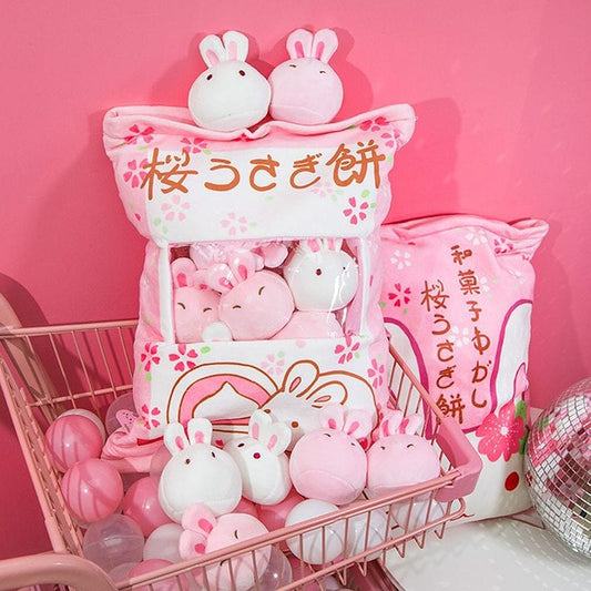 A Bag of Japanese Kawaii Bunny Dolls