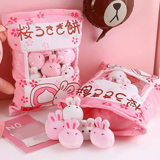 A Bag of Japanese Kawaii Bunny Dolls