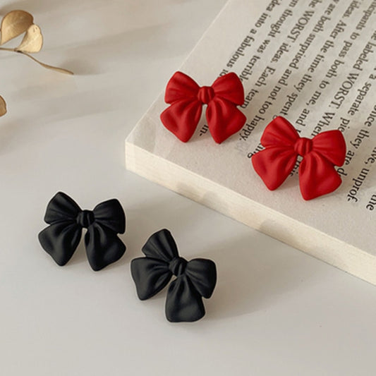 Cute Sweet Bow Stud Earrings