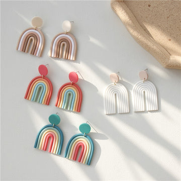Kawaii Rainbow Earrings