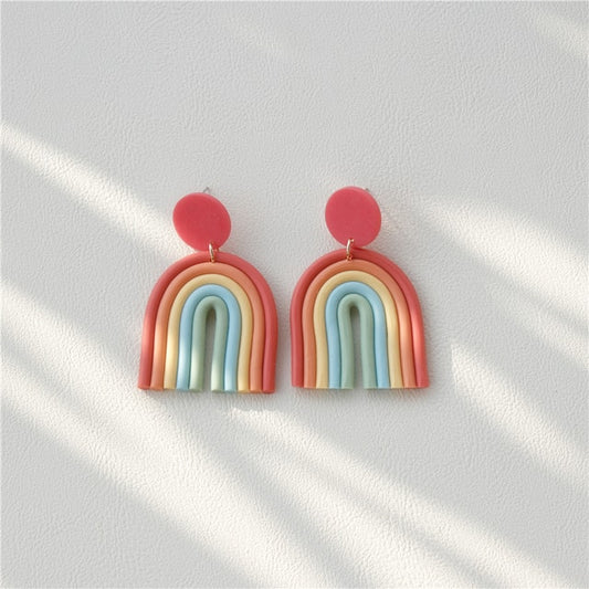 Kawaii Rainbow Earrings