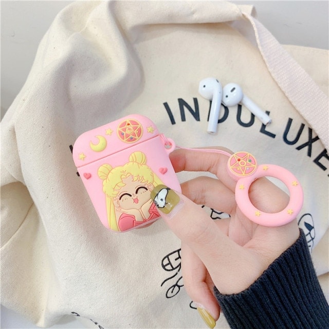 Anime Moon Airpods Pro Case.