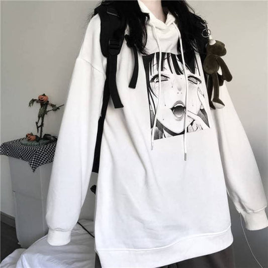 Harajuku Yandere Hoodie Streetwear