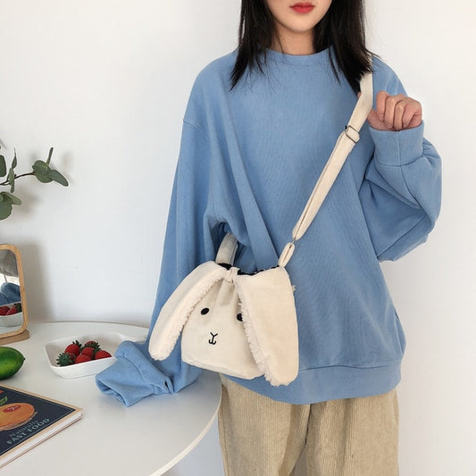 Cute Lamb Rabbit Crossbody Bag