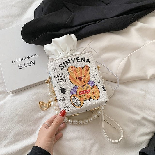 Kawaii Bear Theme Crossbody Bag