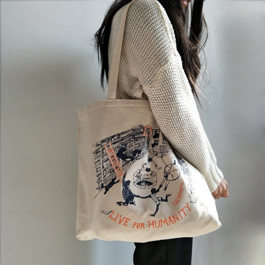 Live For Humanity Tote Bag