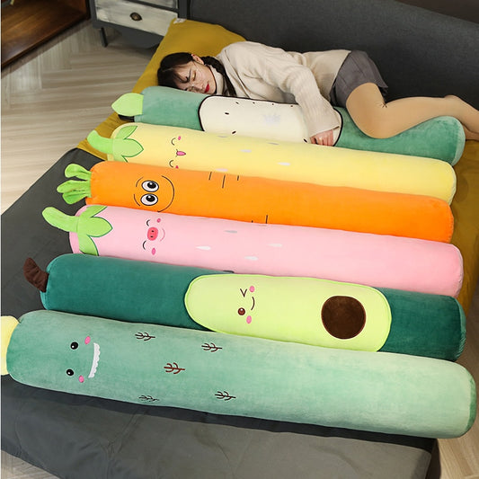 Cartoon Fruit Long Pillow